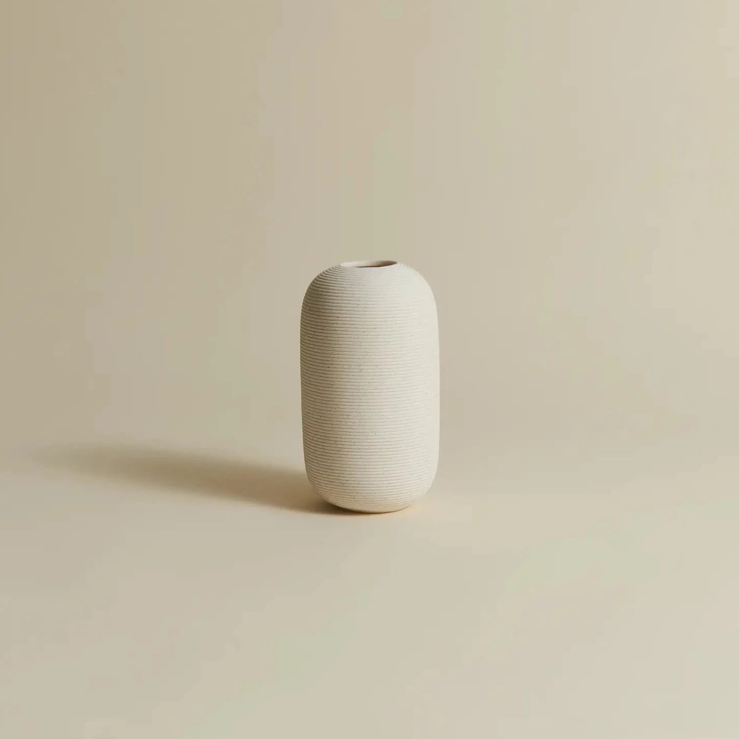 Skinny Neck Vase - Matte White